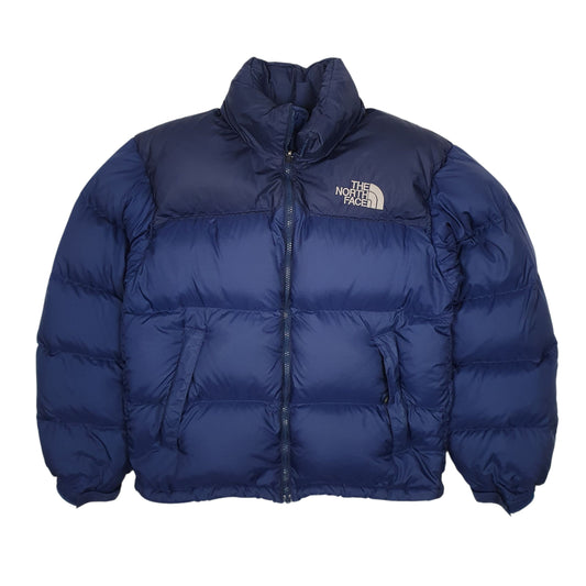 Mens Blue The North Face Nuptse Retro 1996 Coat