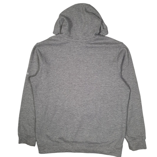 Mens Grey Adidas Saints Hoodie Jumper