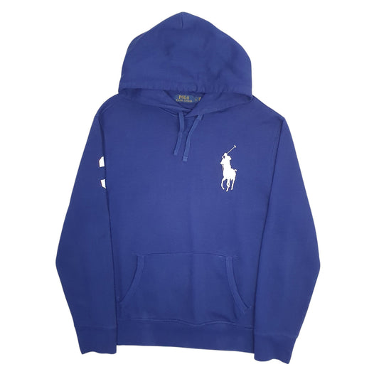 Mens Navy Polo Ralph Lauren Hoodie Jumper