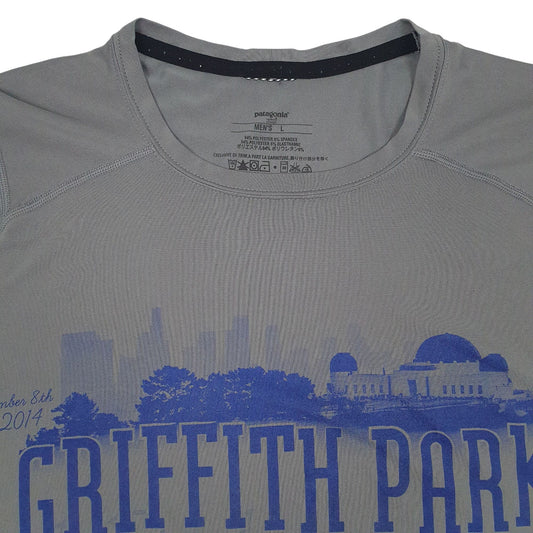 Mens Grey Patagonia Capilene T Shirt