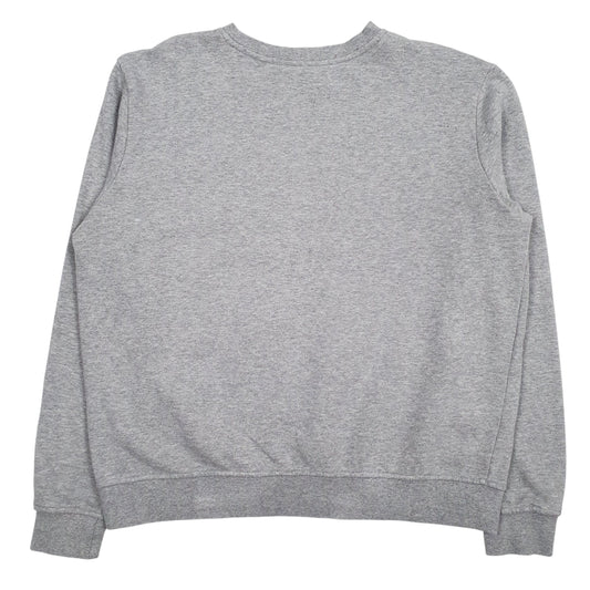 Mens Grey Fila Crewneck Jumper