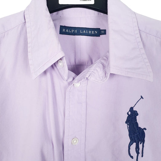 Womens Purple Ralph Lauren Shirt