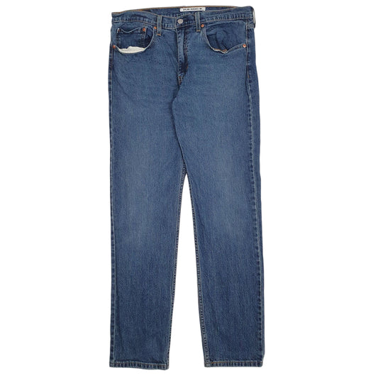 Mens Blue Levis 502 JeansW34 L34