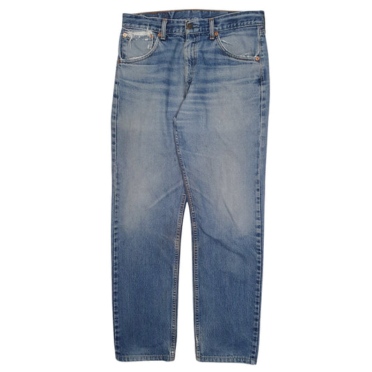 Mens Blue Levis Vintage 00s 521 JeansW33 L34