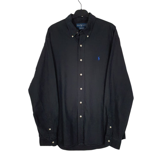 Mens Black Ralph Lauren Long Sleeve Shirt