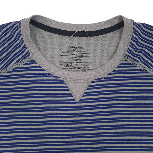 Mens Grey Patagonia Capilene Stretch T Shirt