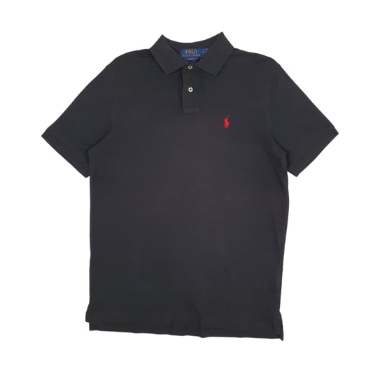 Mens Black Polo Ralph Lauren Short Sleeve Polo Shirt