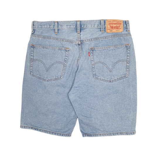 Mens Blue Levis 505 Shorts