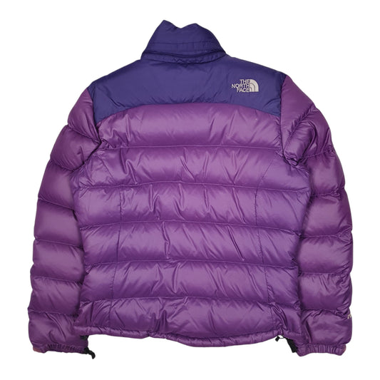 Womens Purple The North Face Nuptse Coat