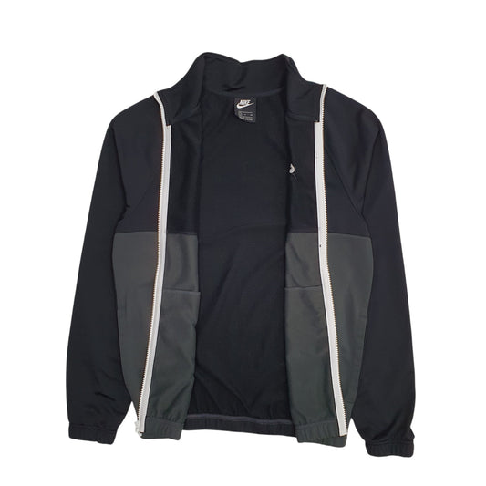 Mens Black Nike Track Coat