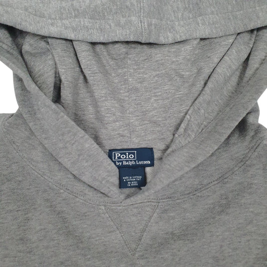 Mens Grey Polo Ralph Lauren Hoodie Jumper