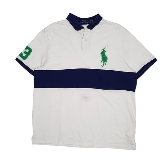 Mens White Polo Ralph Lauren Short Sleeve Polo Shirt