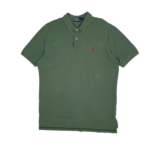 Mens Green Polo Ralph Lauren Short Sleeve Polo Shirt