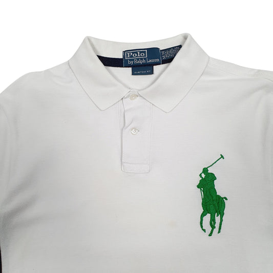 Mens White Polo Ralph Lauren Polo Shirt