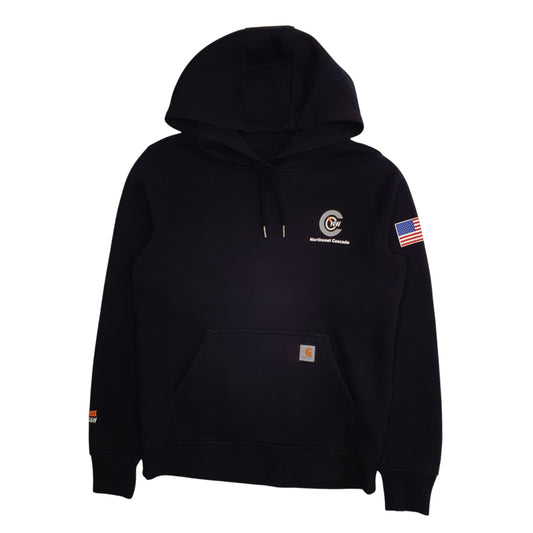 Womens Black Carhartt Hoodie Jumper