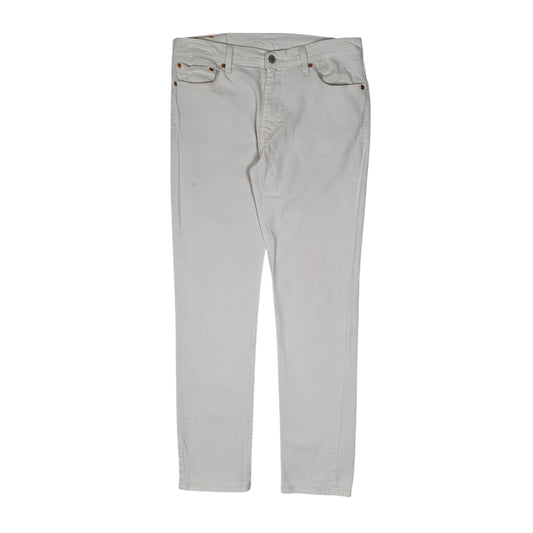 Mens White Levis 511 JeansW33 L32