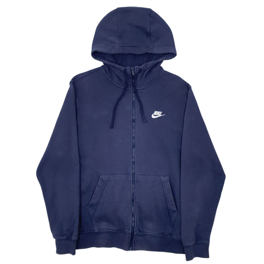 Mens Navy Nike Full Zip Jumper