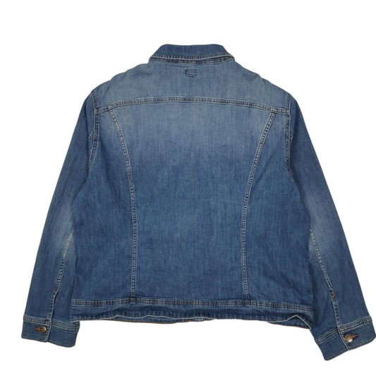 Womens Blue Lee Riders Stretch Type 3 Trucker Coat