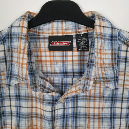 Mens Blue Dickies Shirt
