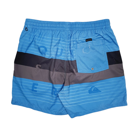 Mens Blue Quiksilver Surfing Board Shorts