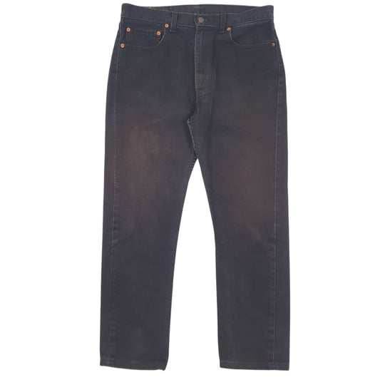 Mens Black Levis Vintage 90s 534 JeansW34 L28