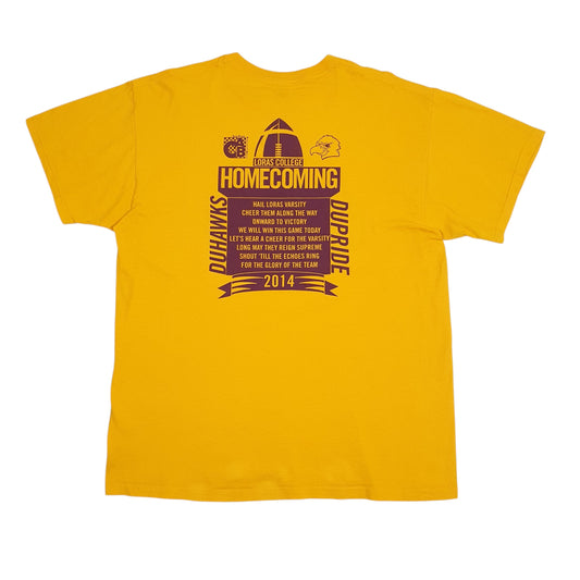 Mens Yellow Jerzees T Shirt