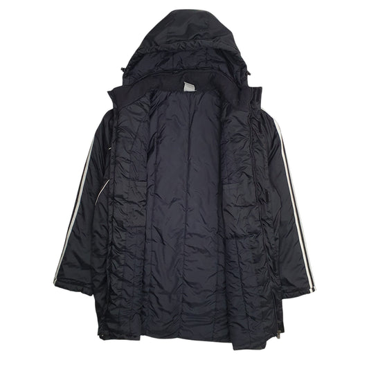 Mens Black Adidas Swansea City FC Centenary Coat