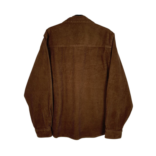 Mens Brown GAP Chunky Corduroy Shirt