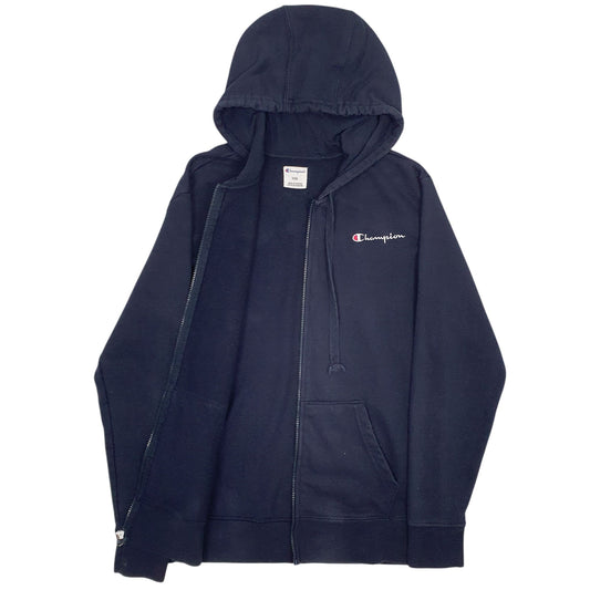 Mens Navy Champion Full Zip Jumper