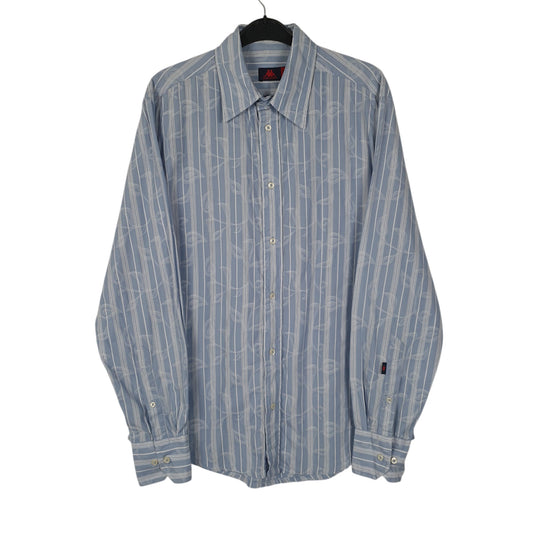 Mens Blue Kappa Long Sleeve Shirt