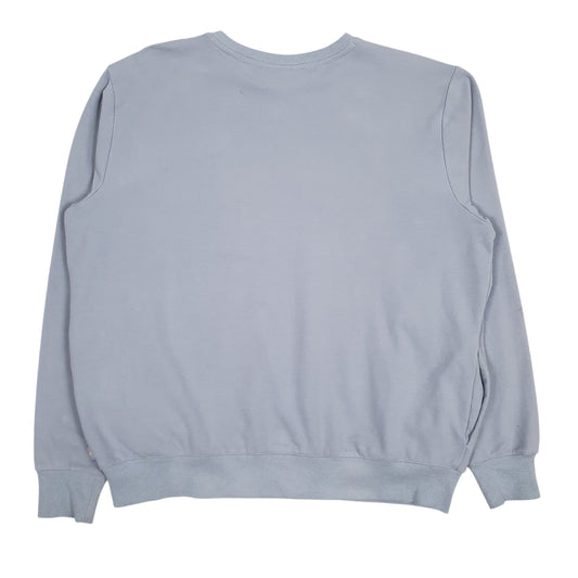 Womens Blue Fila Crewneck Jumper
