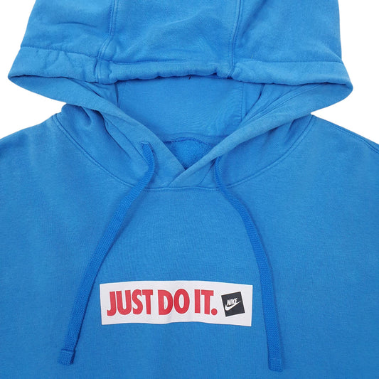 Mens Blue Nike Hoodie Jumper