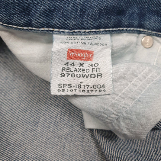 Mens Blue Wrangler Jeans