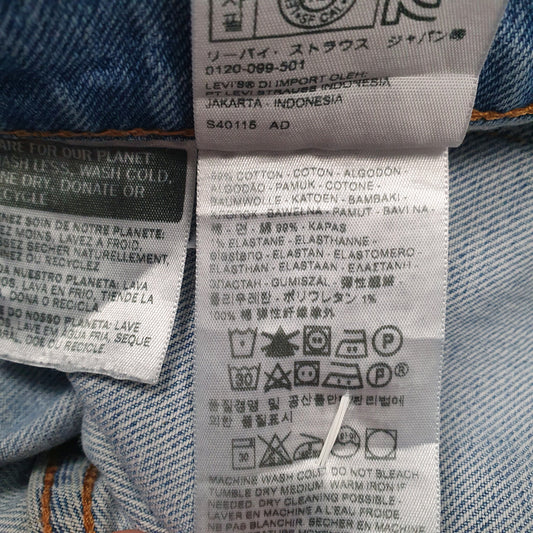 Mens Blue Levis Jeans