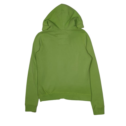 Womens Green Hollister Hoodie Full Zip Jumper
