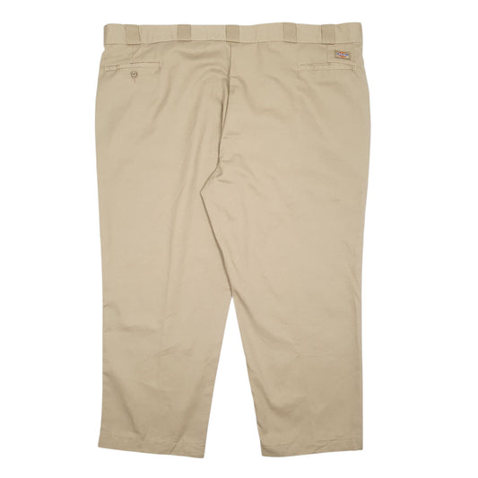 Mens Beige Dickies Workwear Trousers