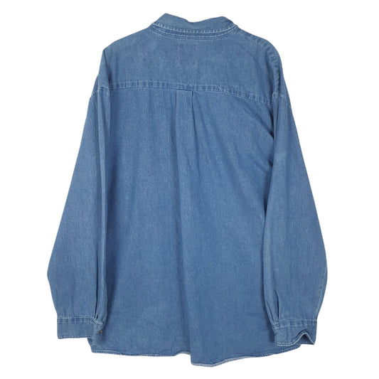 Mens Blue Dickies Denim Shirt