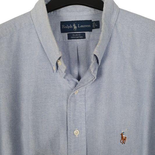 Mens Blue Ralph Lauren Shirt