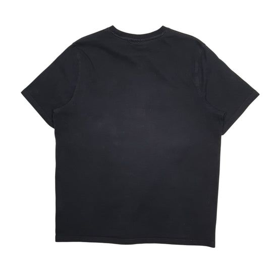 Mens Black Fila Crewneck T Shirt