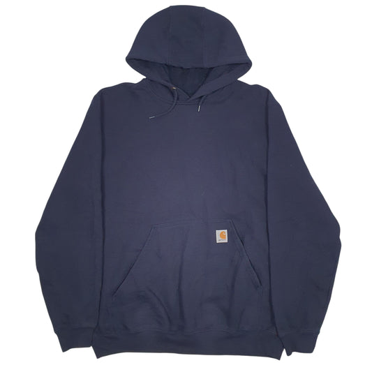 Mens Navy Carhartt Hoodie Jumper