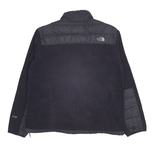 Mens Black The North Face Fleece Full Zip Coat