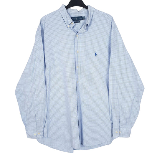 Mens Blue Polo Ralph Lauren Long Sleeve Shirt