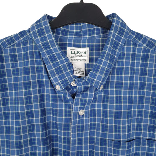 Mens Blue L.L.Bean Shirt