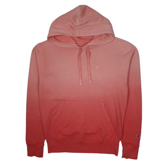 Mens Pink Champion Hoodie Jumper