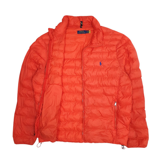 Mens Orange Polo Ralph Lauren Coat