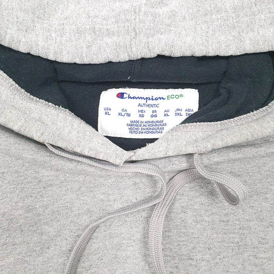 Mens Grey Champion Hoodie Jumper
