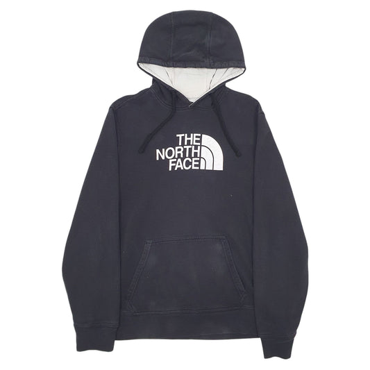 Mens Black The North Face Spellout Hoodie Jumper