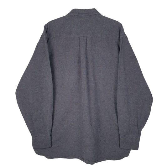 Mens Grey L.L.Bean Chamois Shirt