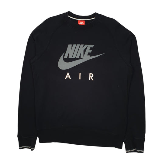 Mens Black Nike Crewneck Jumper