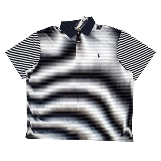 Mens Navy Polo Ralph Lauren Performance Short Sleeve Polo Shirt